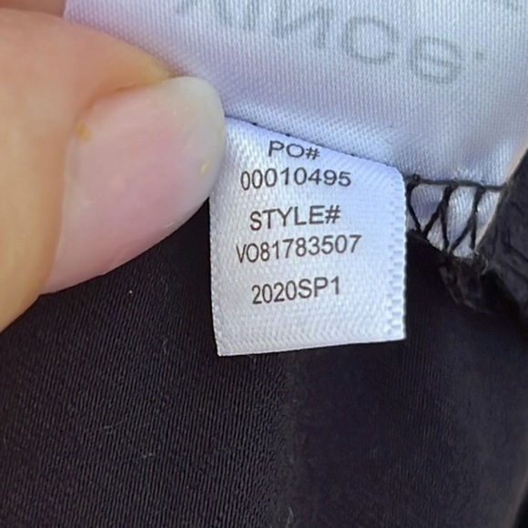 ▶️ Vince ◀️ Comfortable Navy Dress - Picture 9 of 12